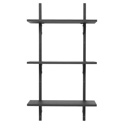 Sector Triple Narrow - Black Ash, Black Brass