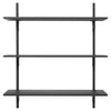 Triple Wide Wall Shelf