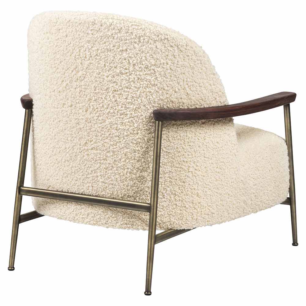 Sejour Fully Upholstered Lounge Chair With Armrest
