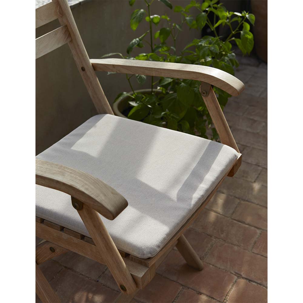 Selandia Outdoor Armchair Seat Cushion - Papyrus