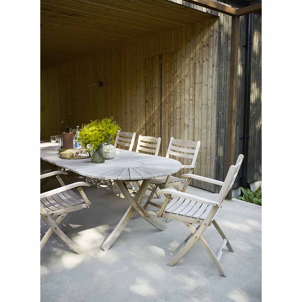 Selandia Outdoor Extendable Folding Dining Table
