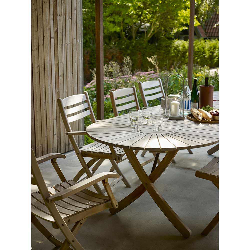Selandia Outdoor Extendable Folding Dining Table