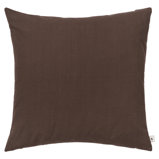 Sen Square Cushion - Dark Chocolate