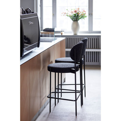 Series 430 Bar Stool - Black Frame
