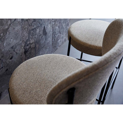 Series 430 Bar Stool - Black Frame