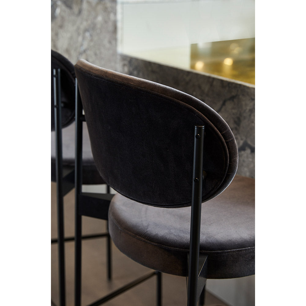 Series 430 Bar Stool - Black Frame
