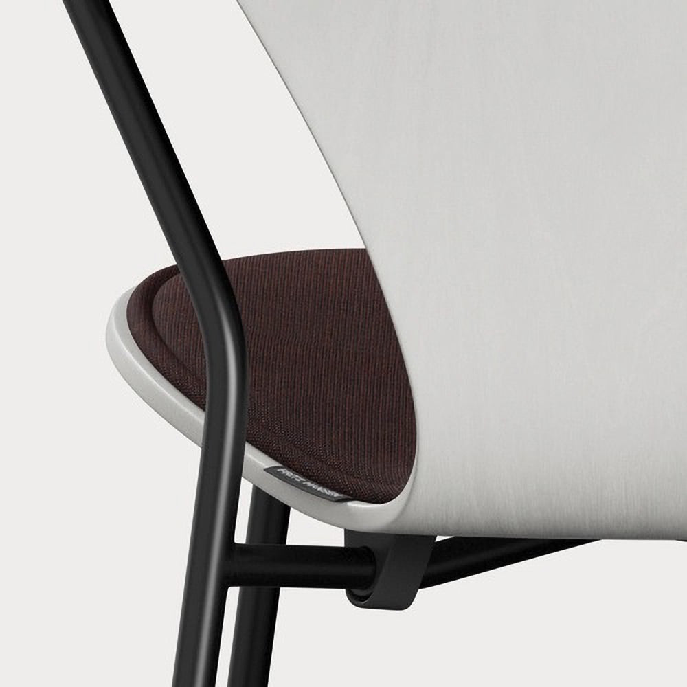 Series 7 Front Upholstered Armchair - Colored Ash
