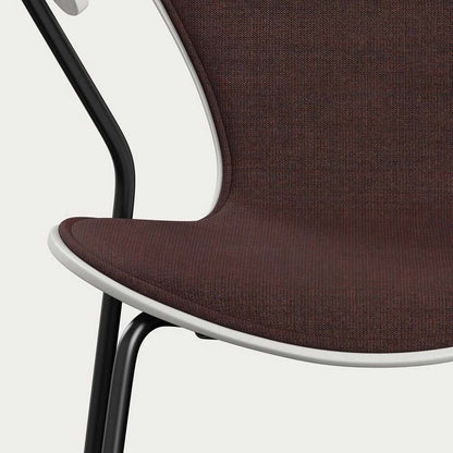 Series 7 Front Upholstered Armchair - Colored Ash
