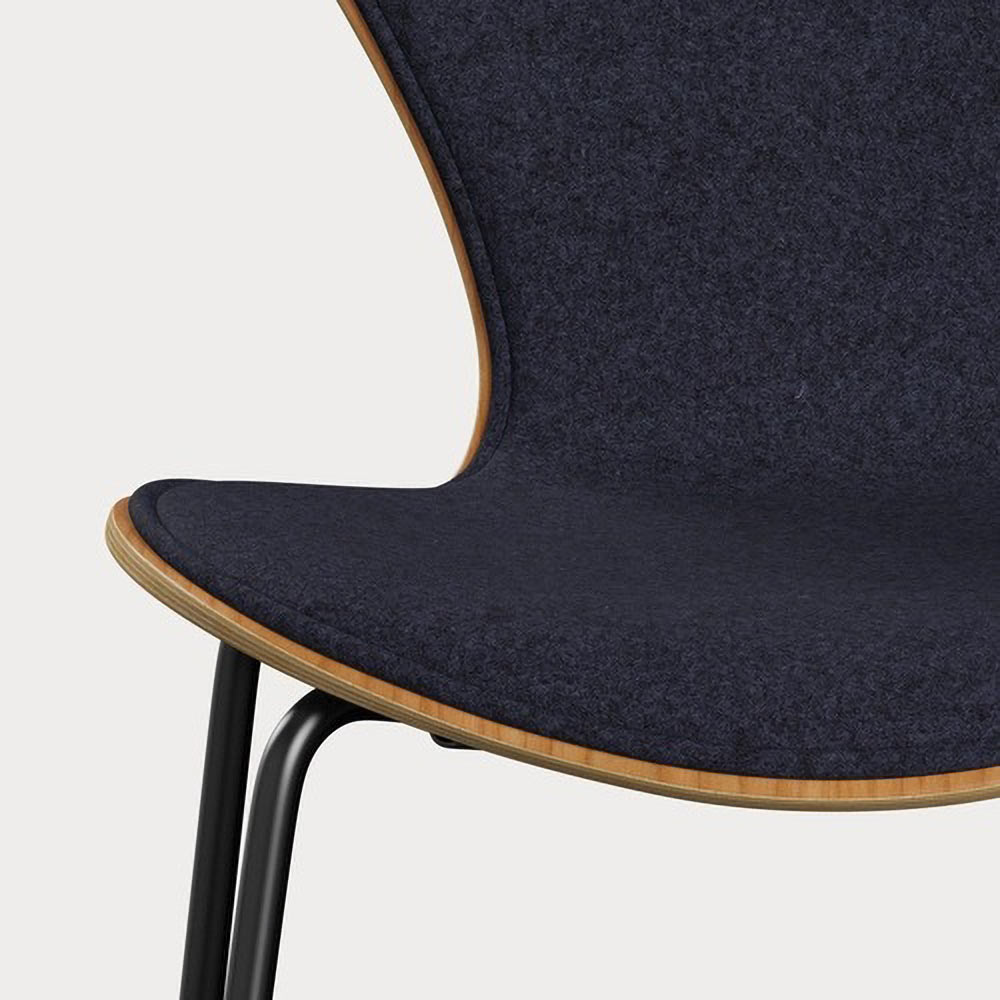 Series 7 Front Upholstered Chair - Natural Veneer
