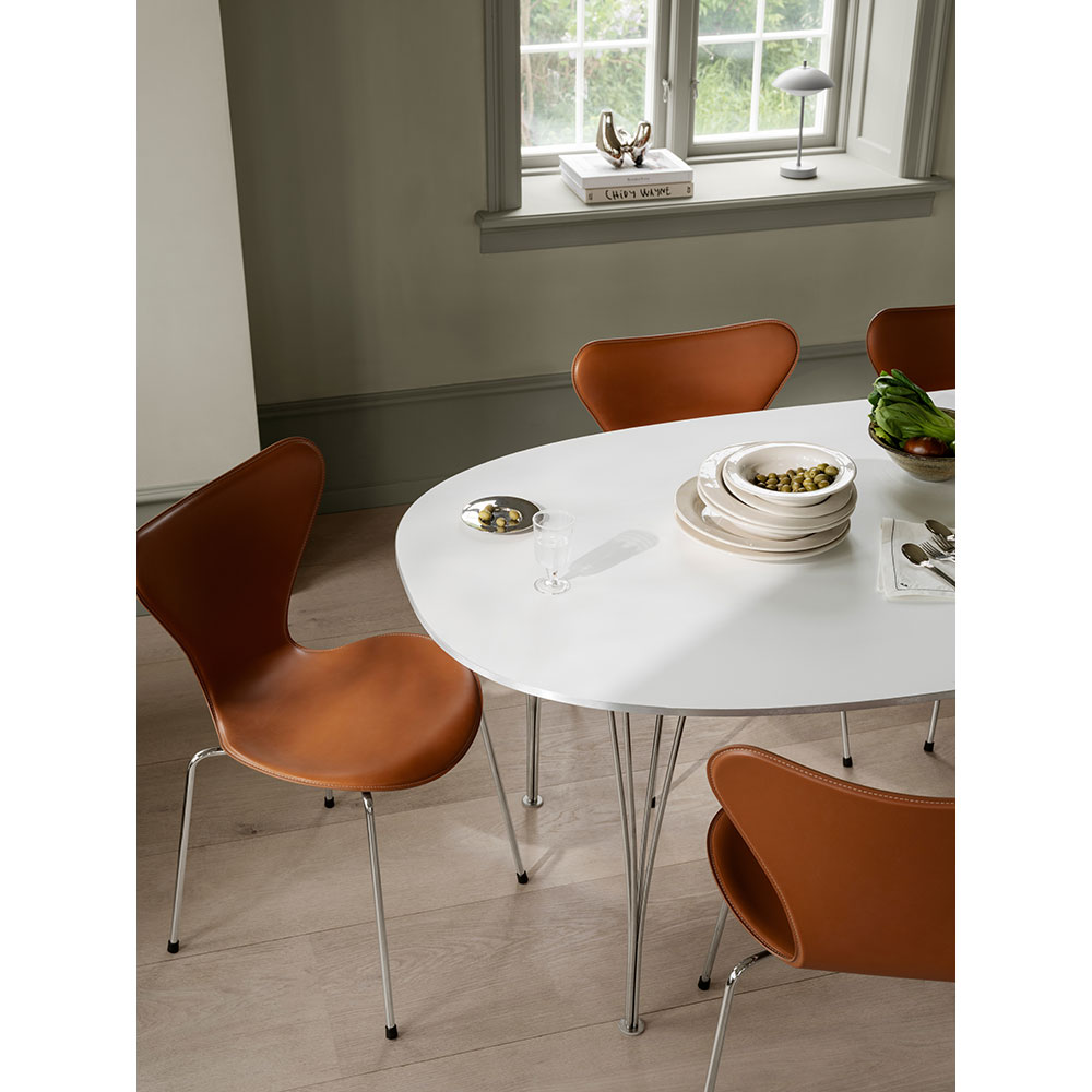 Series 7 Tailored Chair - Saddle Brown