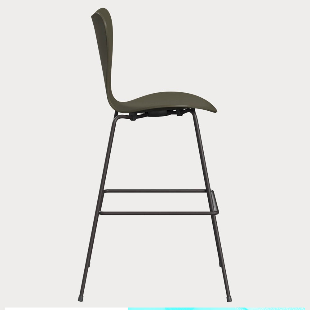 Series 7 Unupholstered Bar Counter Stool - Lacquered