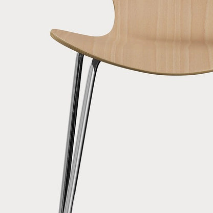 Series 7 Unupholstered Bar Counter Stool - Natural Veneer