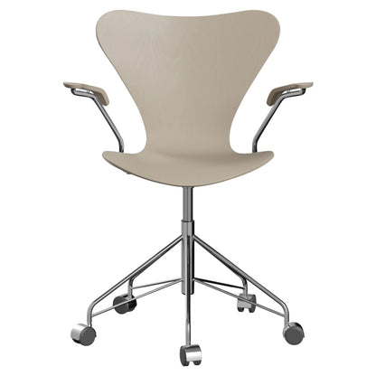 Series 7 Unupholstered Swivel Armchair - Colored Ash