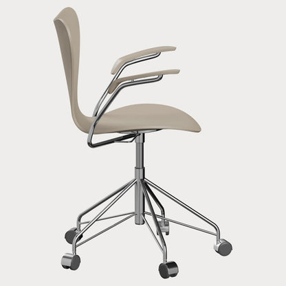 Series 7 Unupholstered Swivel Armchair - Colored Ash