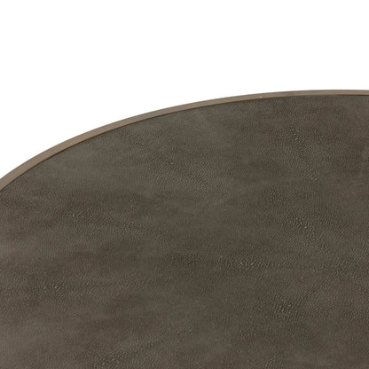 Shagreen Nesting Coffee Table - Gray Shagreen