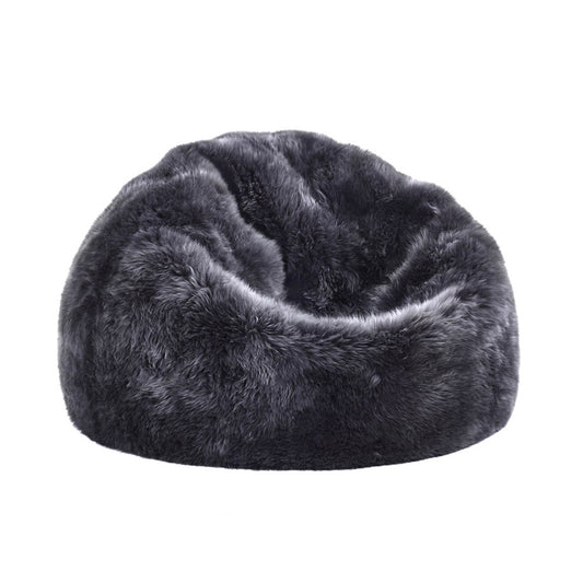 Sheepskin Beanbag - Steel