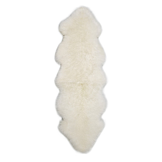Sheepskin Double Pelted Rug - Ivory