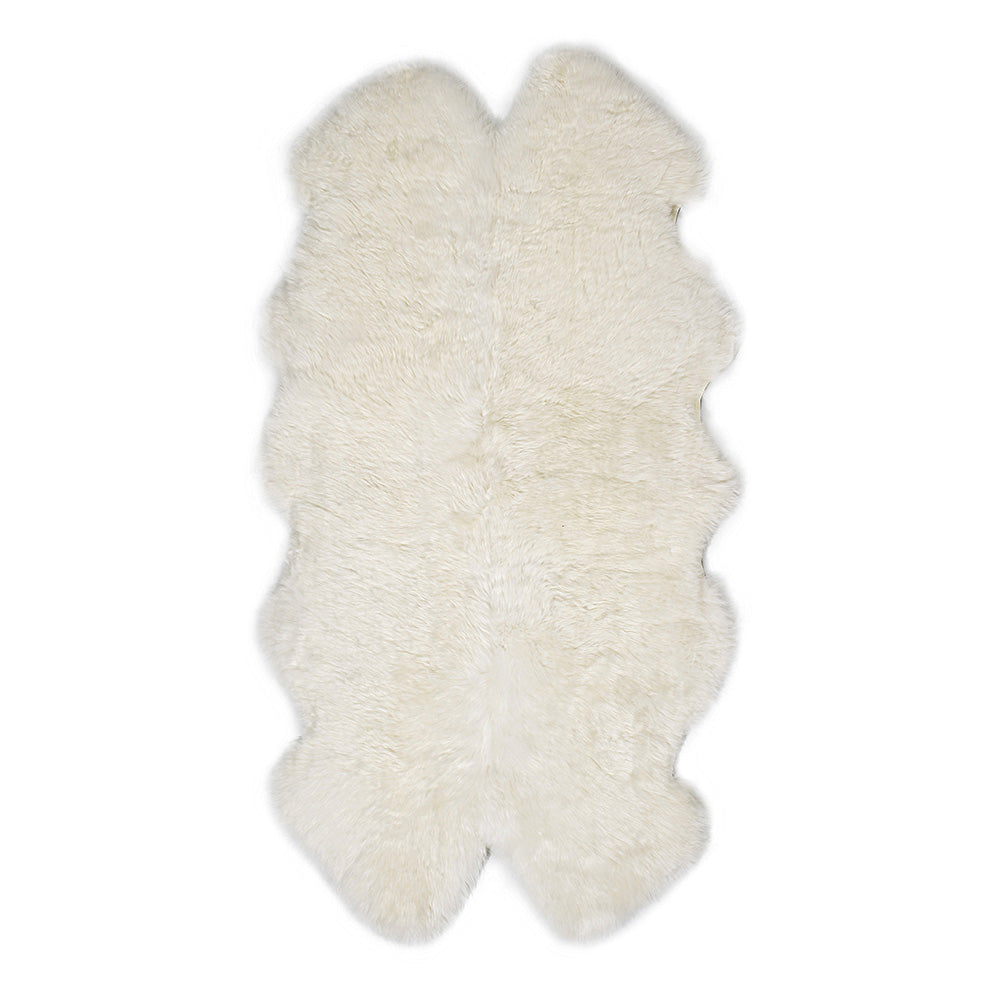 Sheepskin Quarto Pelted Rug - Ivory
