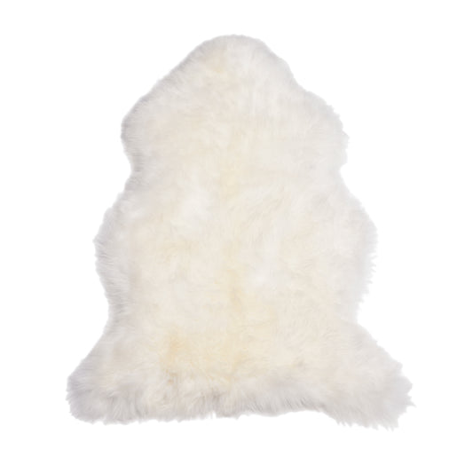 Sheepskin Single Pelted Rug - Ivory
