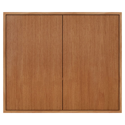 Shelf Library Cabinet - Medium, Natural Oak