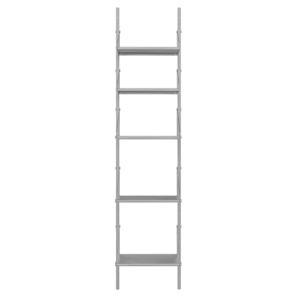 Shelf Library Single Section - 17.12"W x 72.91"H, Stainless Steel