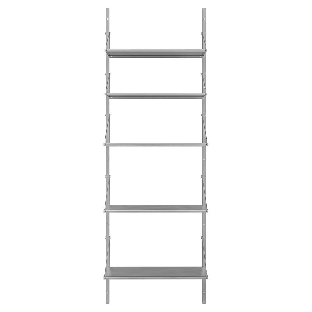 Shelf Library Single Section - 24.61"W x 72.91"H, Stainless Steel
