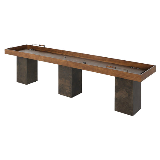 Shuffleboard Table - Natural Brown Guanacaste