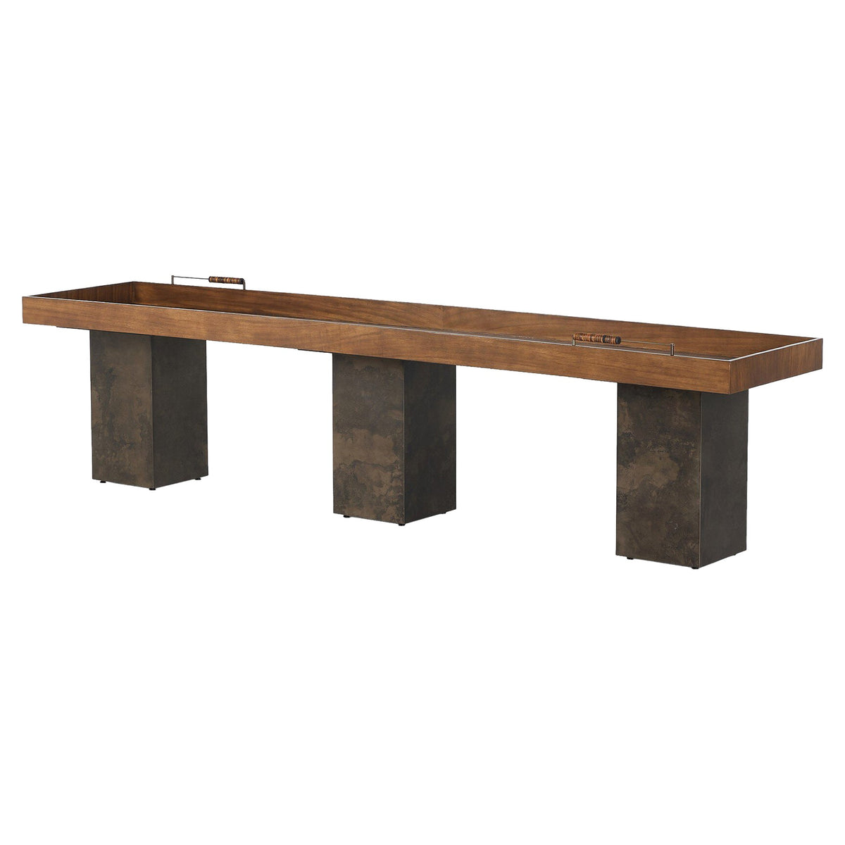 Shuffleboard Table - Natural Brown Guanacaste