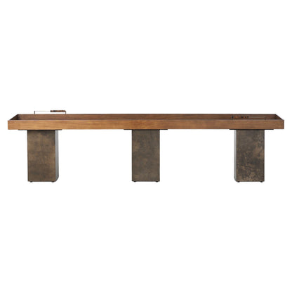 Shuffleboard Table - Natural Brown Guanacaste