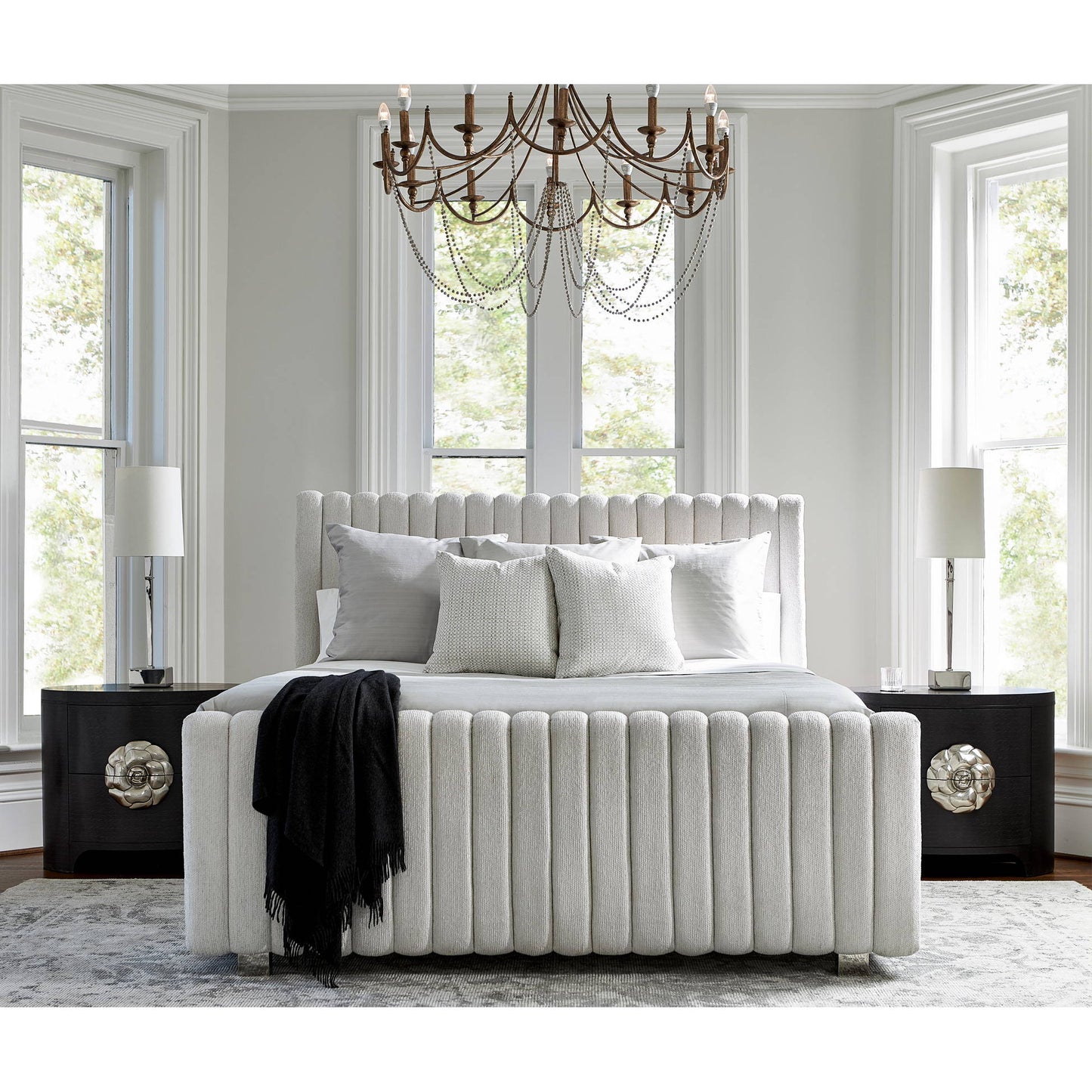Silhouette Panel Bed