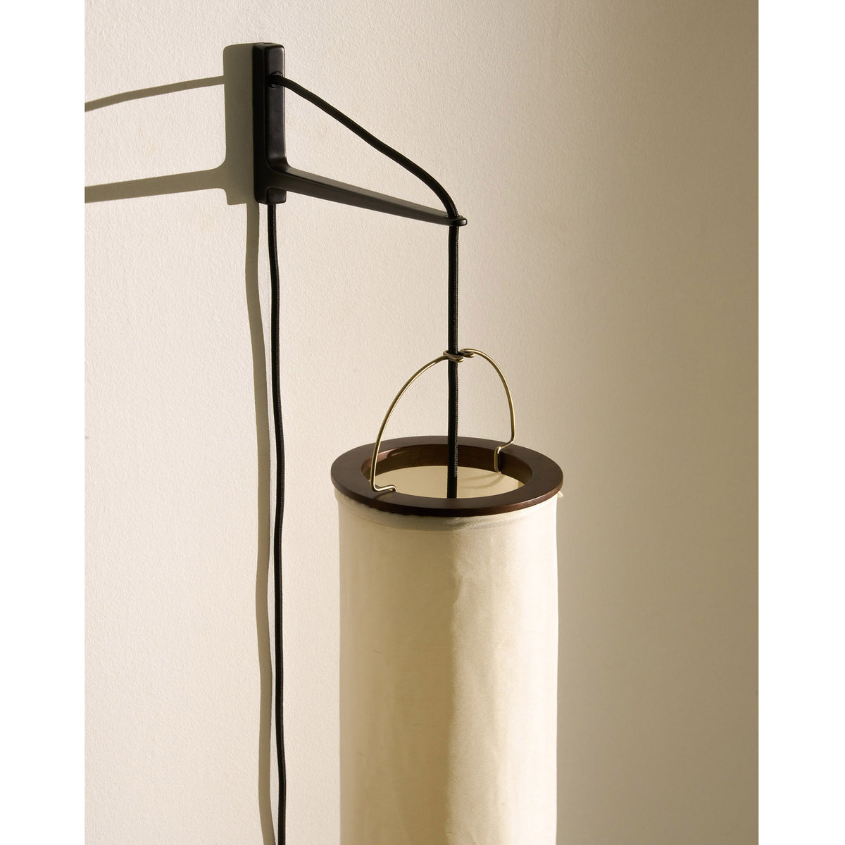 Silk Lantern Wall Lamp
