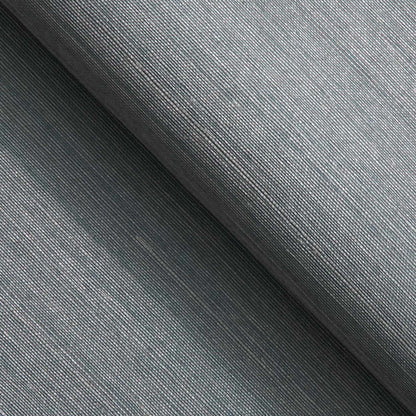 Sisal Metallic Grasscloth Wallpaper - Light Blue Silver Tipped