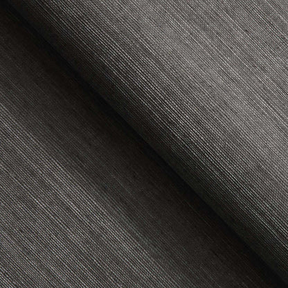 Sisal Monochromatic Grasscloth Wallpaper - Dark Roast Brown