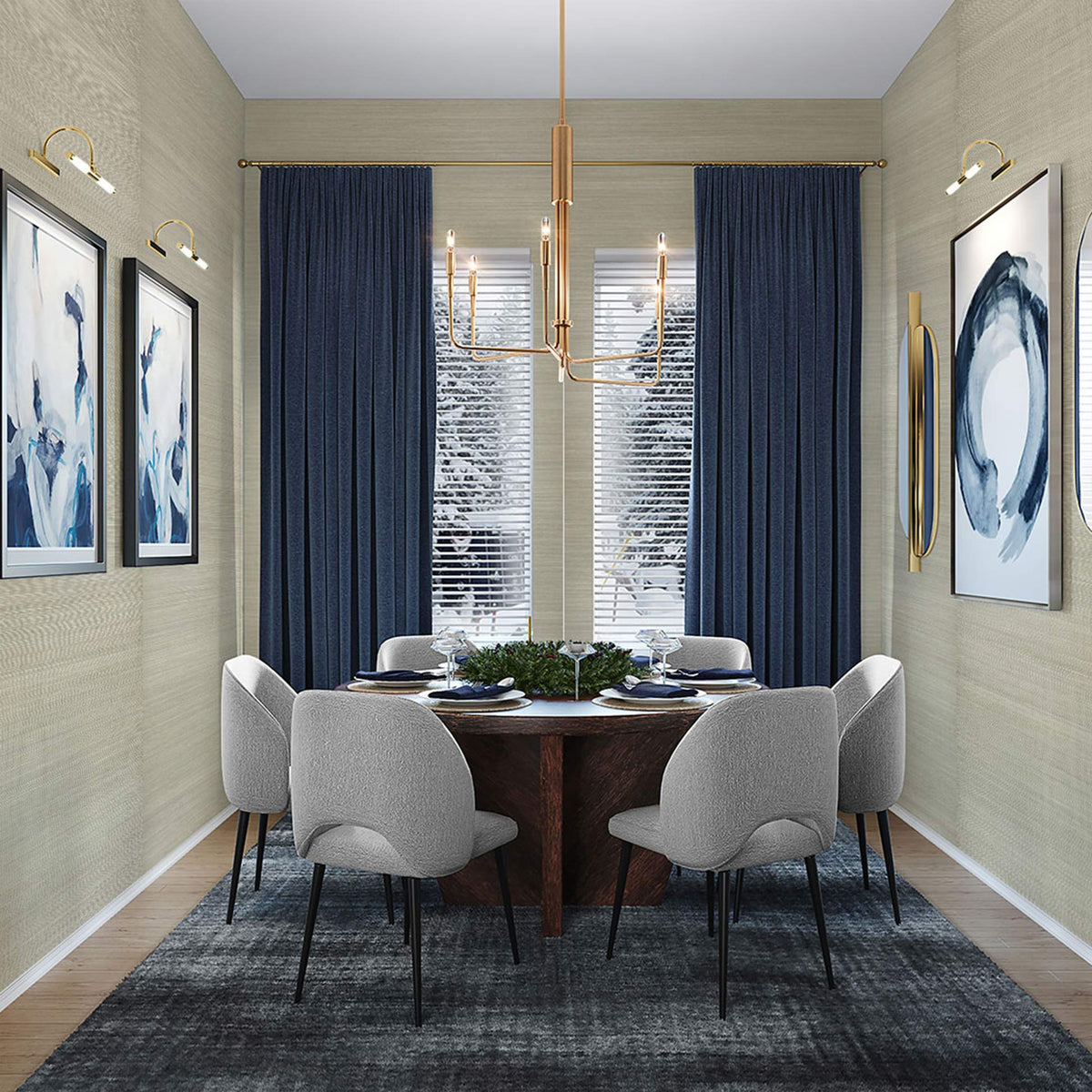 Sisal Monochromatic Grasscloth Wallpaper - Matte Taupe