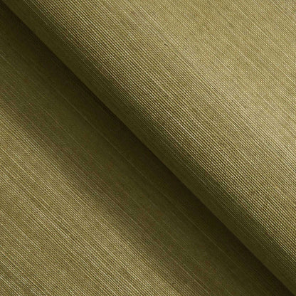 Sisal Monochromatic Grasscloth Wallpaper - Mossy Green