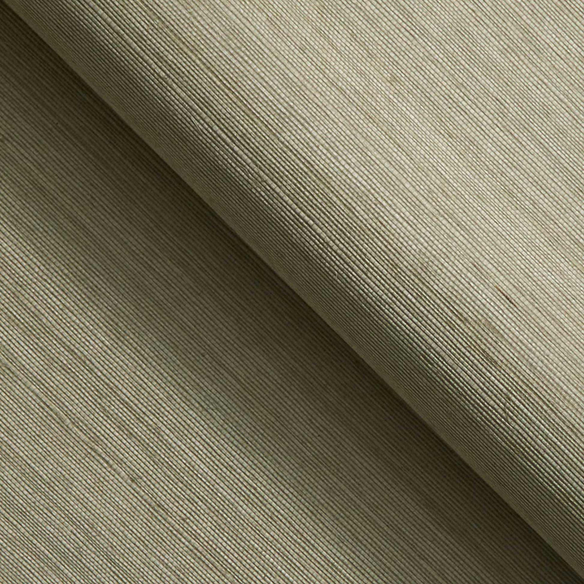 Sisal Monochromatic Grasscloth Wallpaper - Soft Sage Green