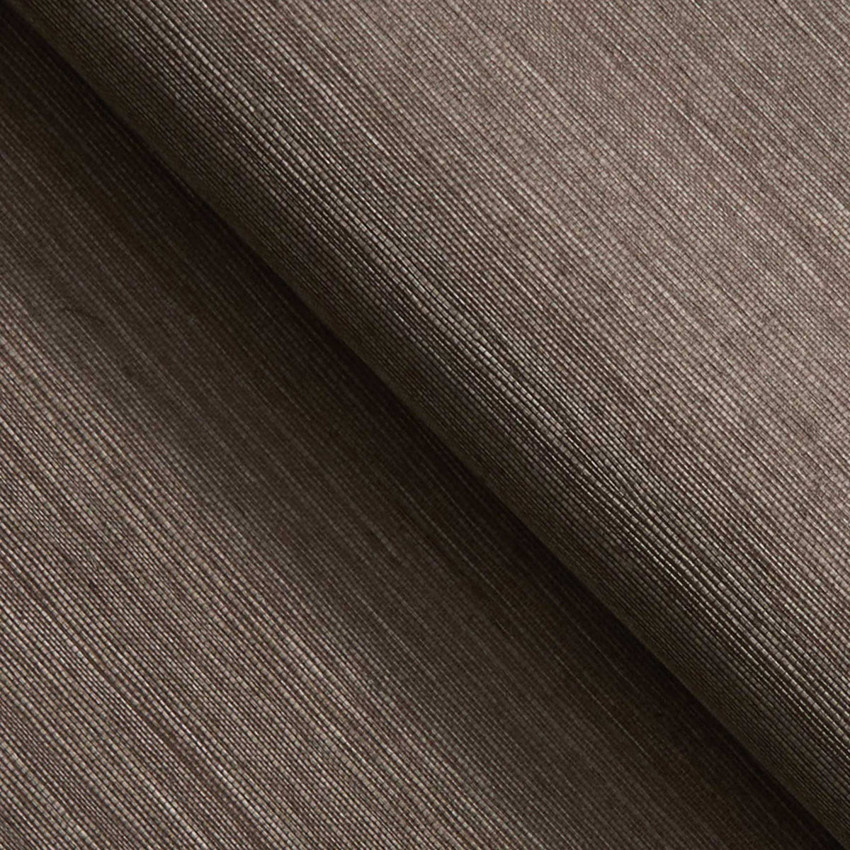 Sisal Monochromatic Grasscloth Wallpaper - Woodland Brown