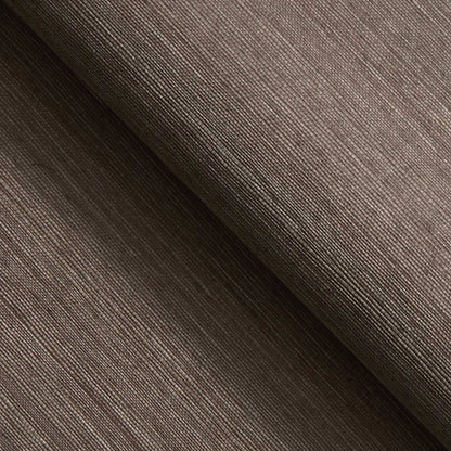 Sisal Monochromatic Grasscloth Wallpaper - Woodland Brown