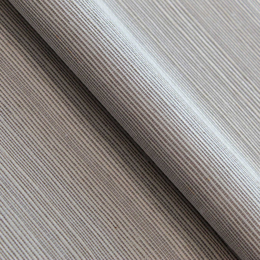Sisal Tonal Hues Grasscloth Wallpaper - Light Natural on Taupe
