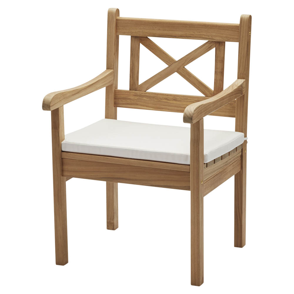 Skagen Outdoor Chair Cushion - White