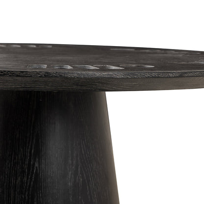 Skye Poker Table - Washed Black