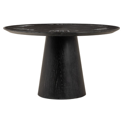 Skye Poker Table - Washed Black