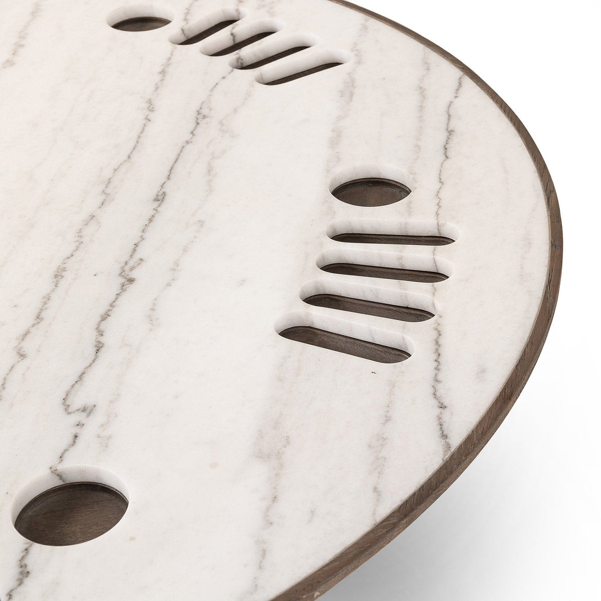 Skye Poker Table - Weathered Dark Oak