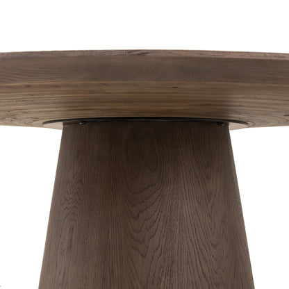 Skye Poker Table - Weathered Dark Oak