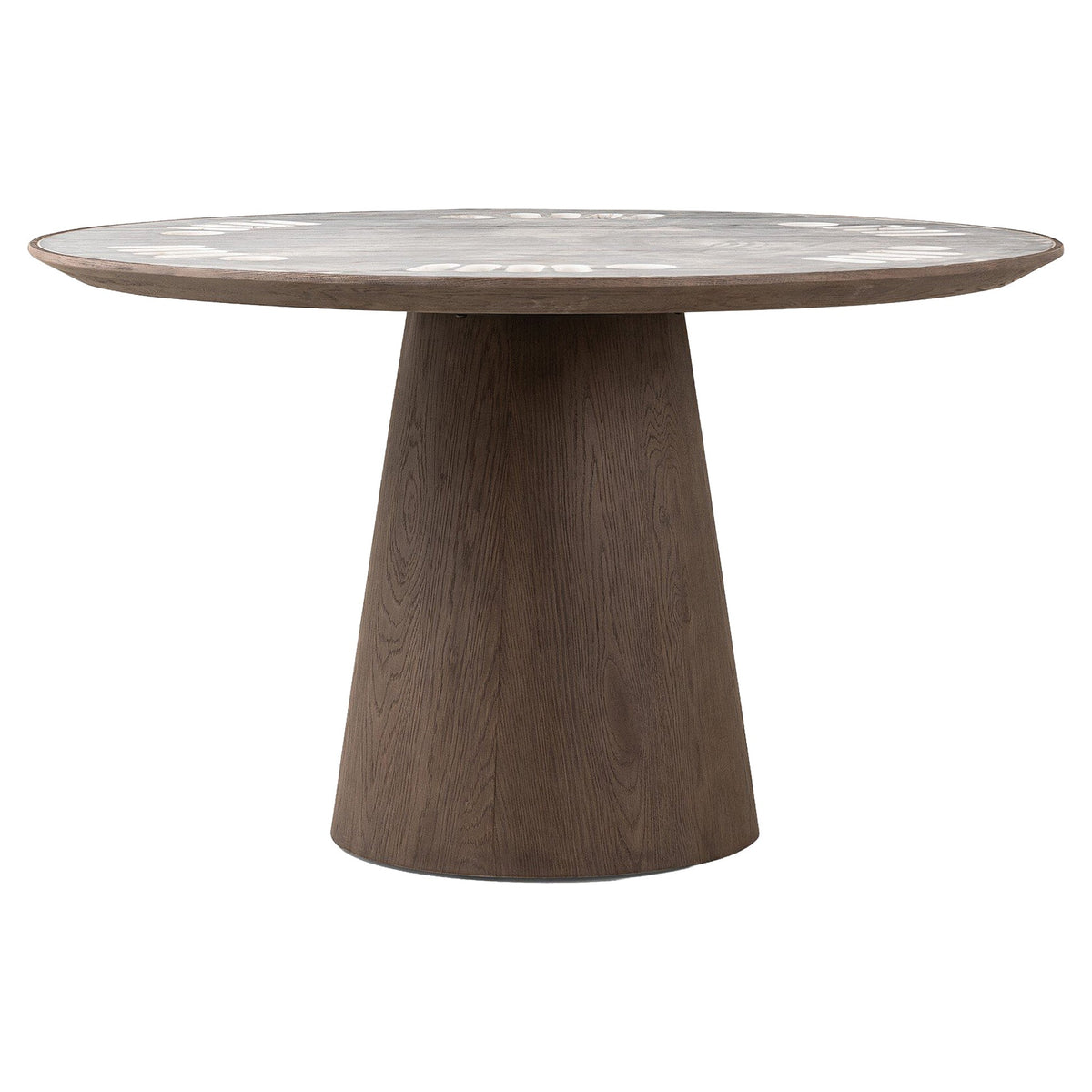 Skye Poker Table - Weathered Dark Oak