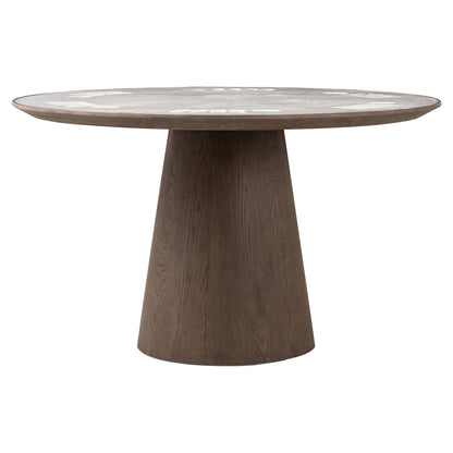 Skye Poker Table - Weathered Dark Oak