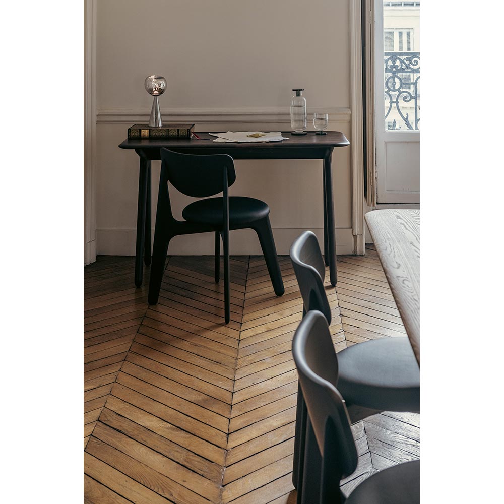 Slab Desk - Black Oak