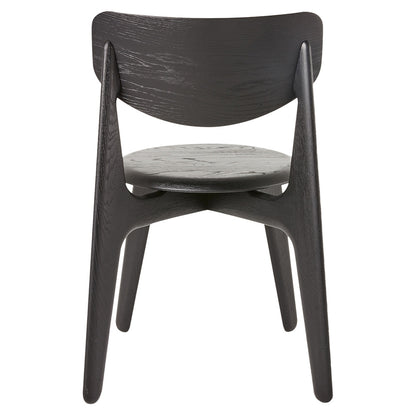 Slab Dining Chair - Black Oak