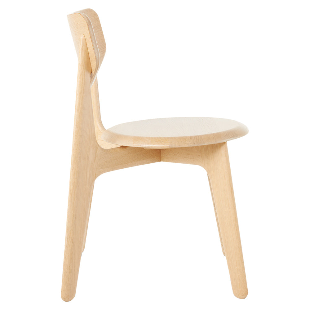Slab Dining Chair - Natural Oak