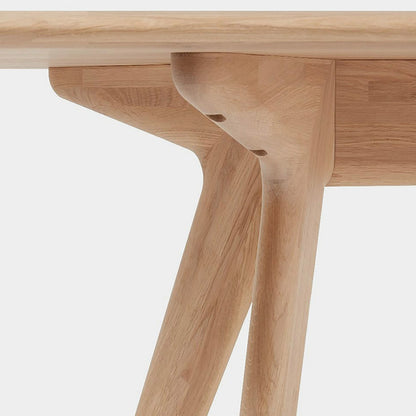 Slab Dining Table - Natural Oak